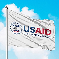 Флаг USAID