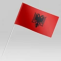 Флажок Албании