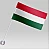 Флажок Венгрии