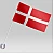 Прапорець Данії