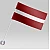 Флажок Латвии