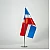 Прапорець Домініканської Республіки