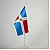 Прапорець Домініканської Республіки