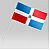 Прапорець Домініканської Республіки