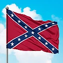 Флаг Конфедератов - КША - Конфедеративных штатов Америки (Боевой)
