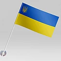 Флажок Украины с тризубом малым