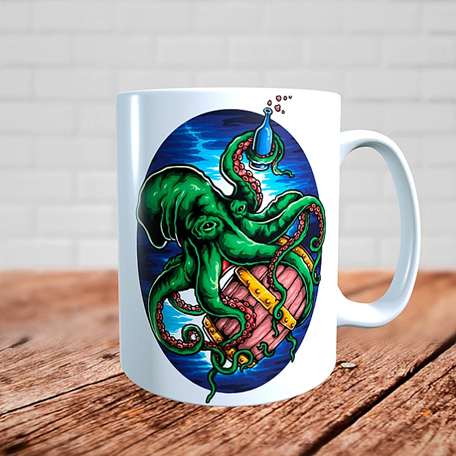 Чашка Восьминог