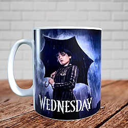 Чашка Wednesday logo