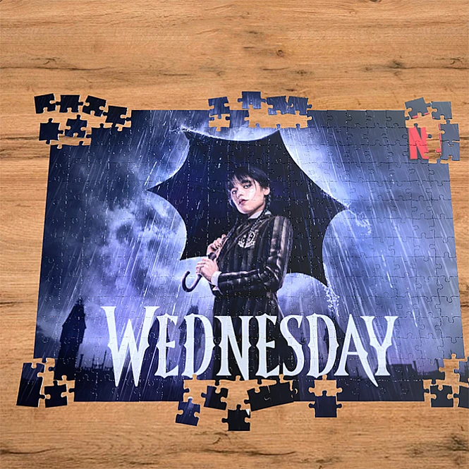 Пазл Wednesday logo Пазл Wednesday logo