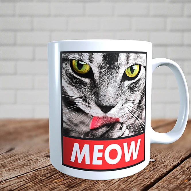 Чашка Meow