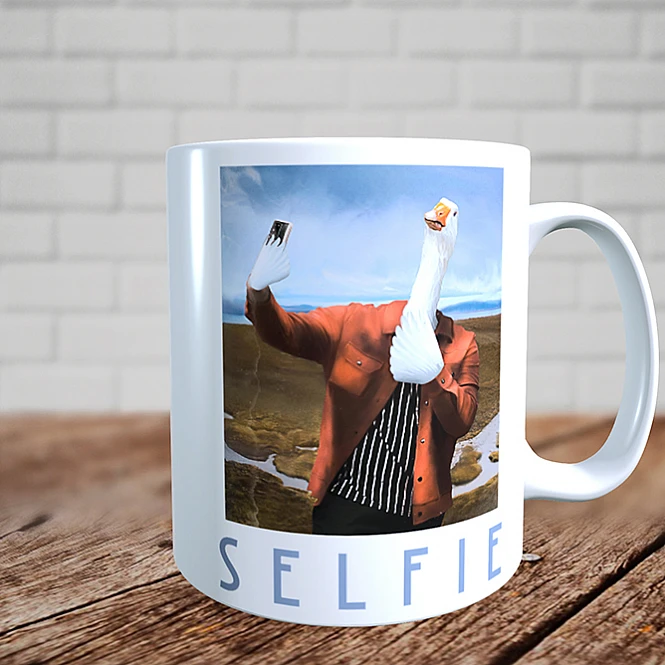 Чашка Селфі Гусак