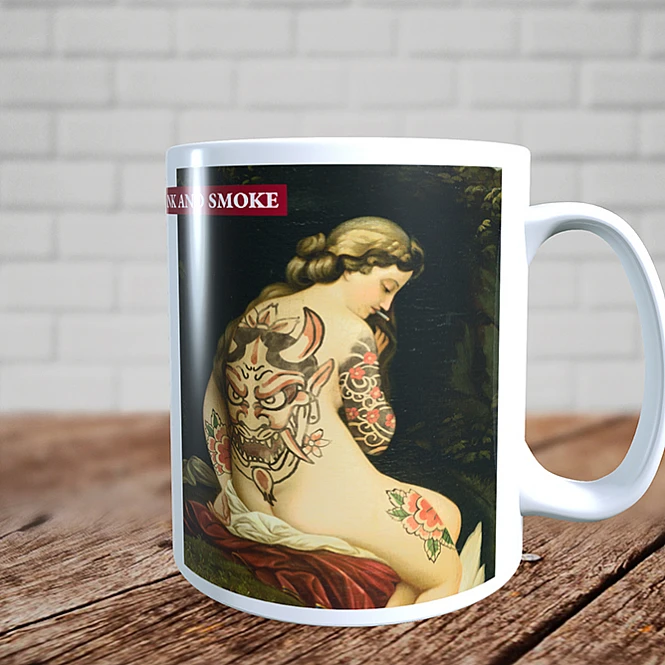 Чашка Дівчина епохи Відродження з тату